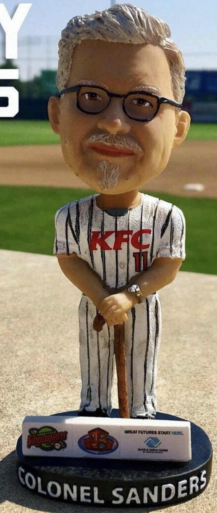 Colonel Sanders bobblehead