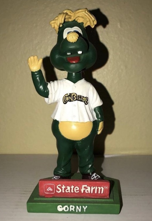 Corny bobblehead