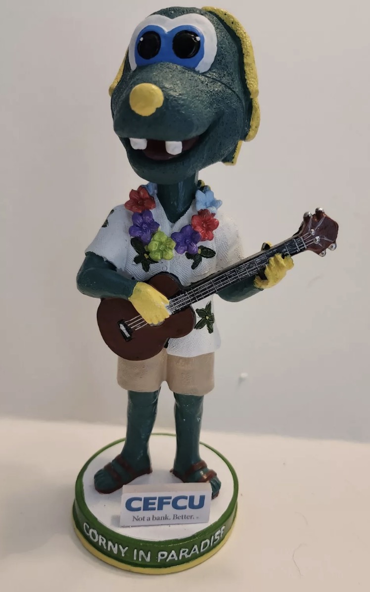 Corny in Paradise bobblehead