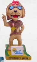 Cowardly Louie bobblehead