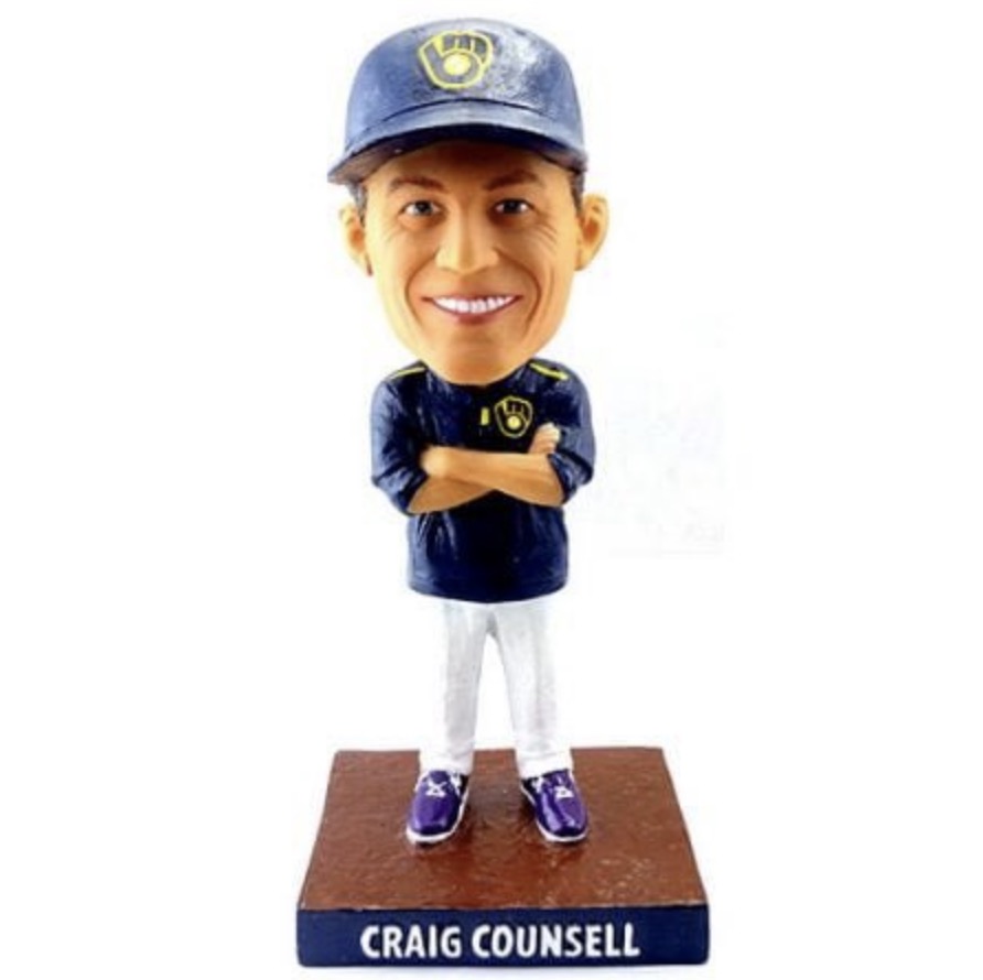 Craig Counsell bobblehead