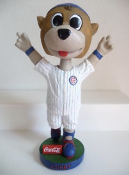 Cubbie bobblehead