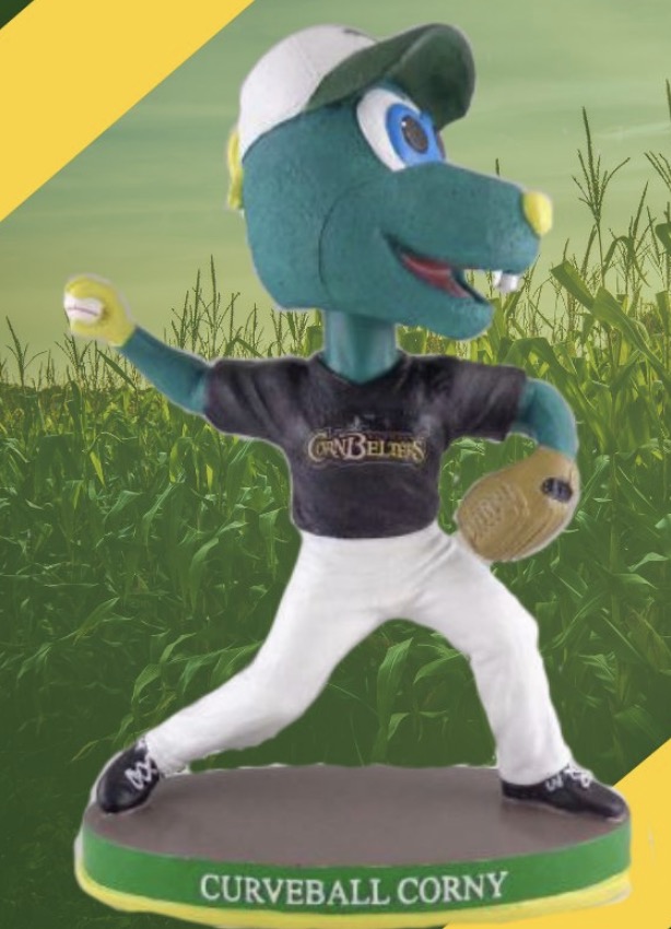 Curveball Corny bobblehead