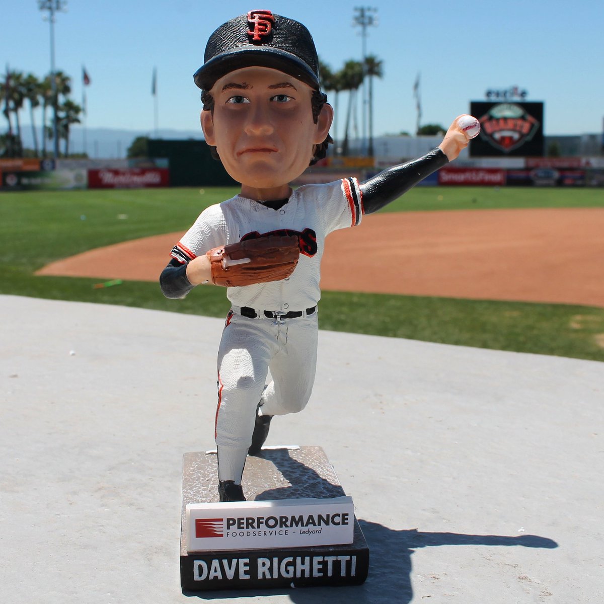 Dave Righetti bobblehead