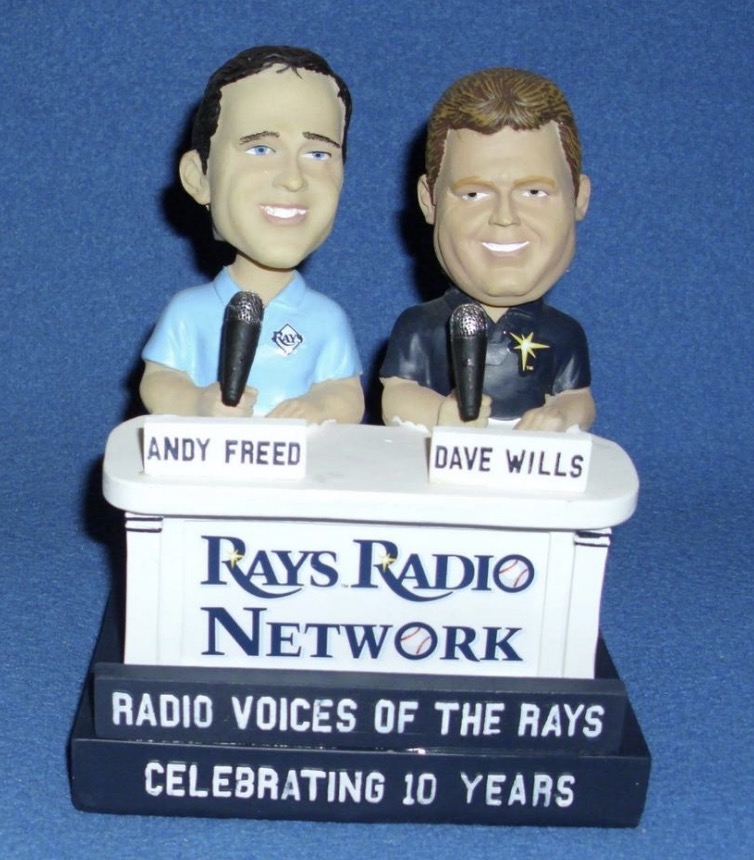 Dave Wills & Andy Freed bobblehead