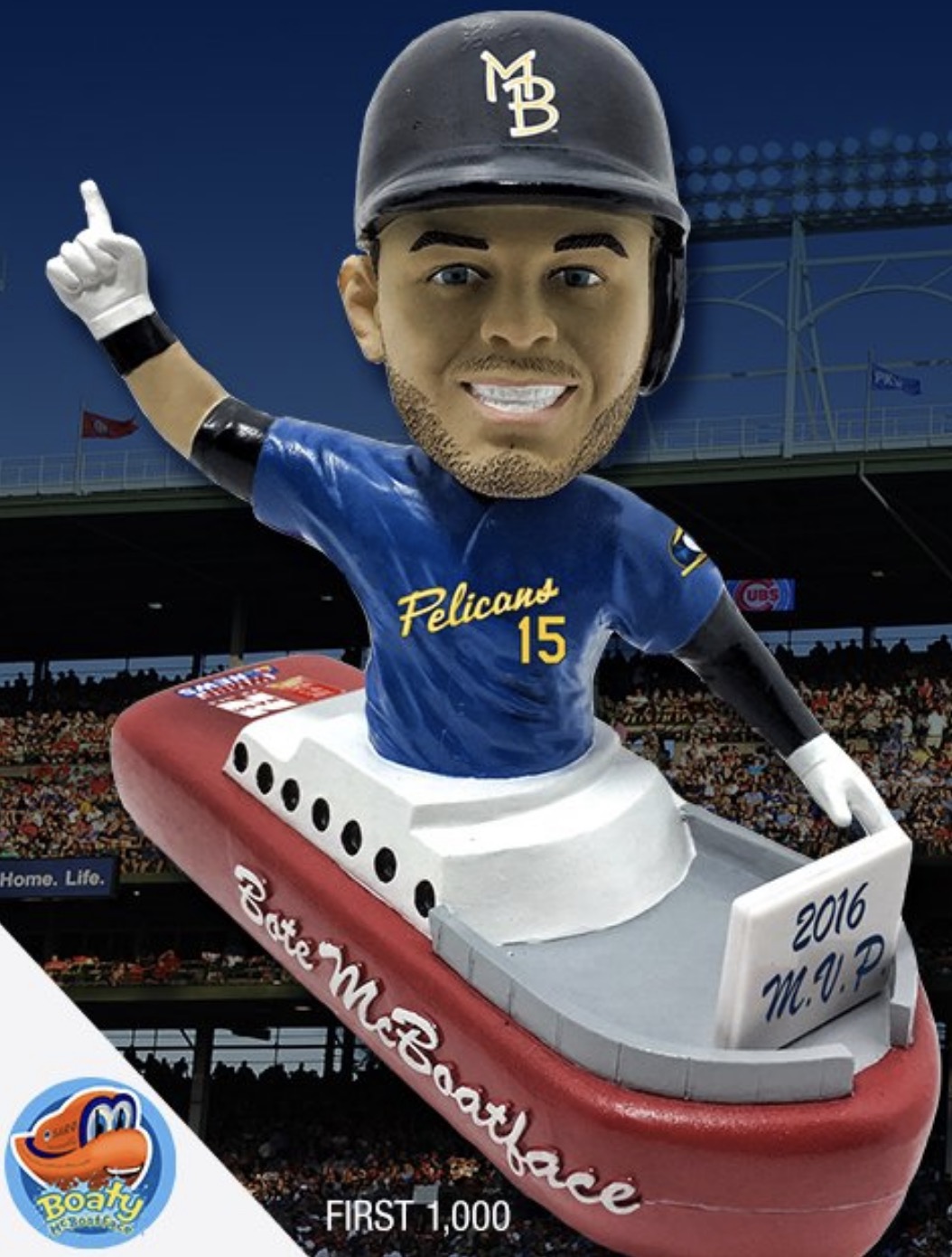 David Bote bobblehead