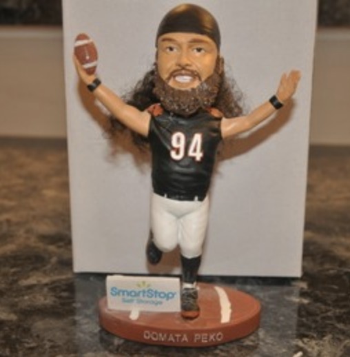 Domata Peko bobblehead