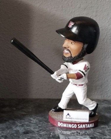 Domingo Santana bobblehead