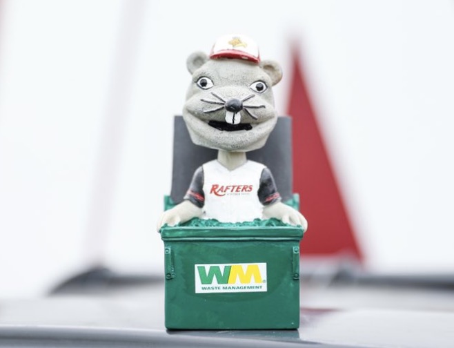 Dumpster Diving Rosco bobblehead