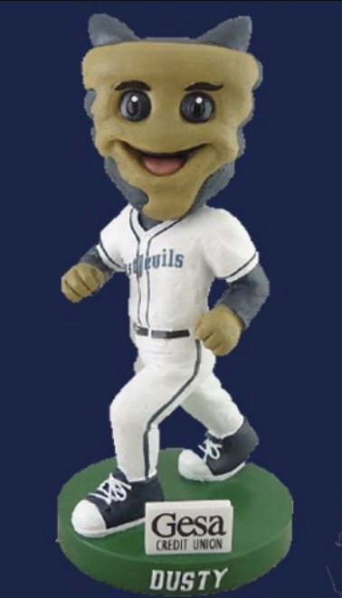 Dusty bobblehead