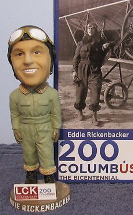 Eddie Rickenbacker bobblehead
