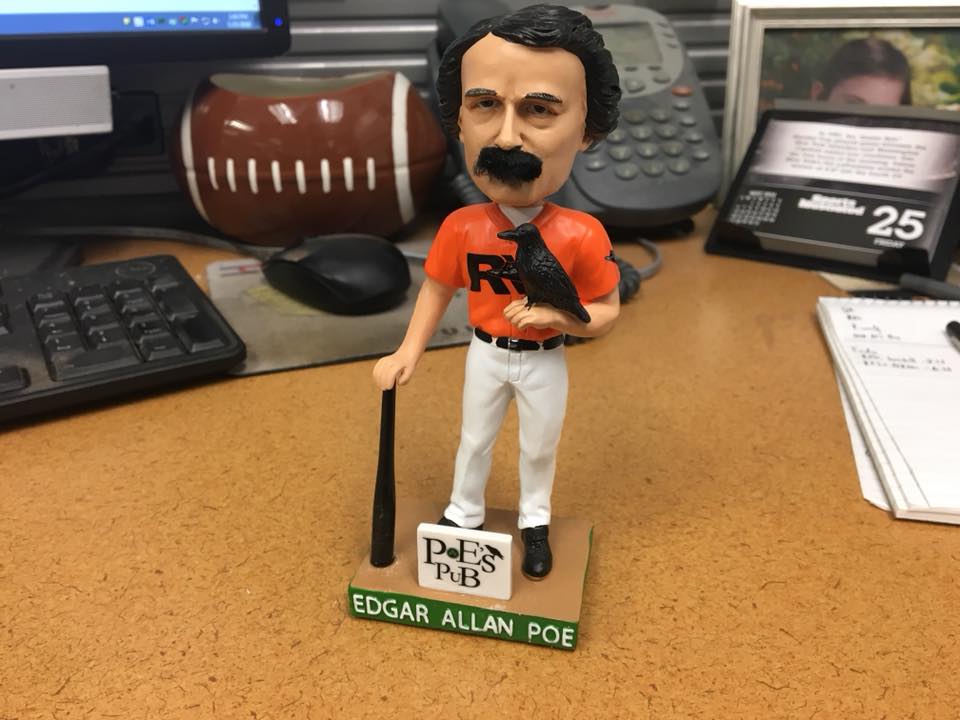 Edgar Allen Poe bobblehead