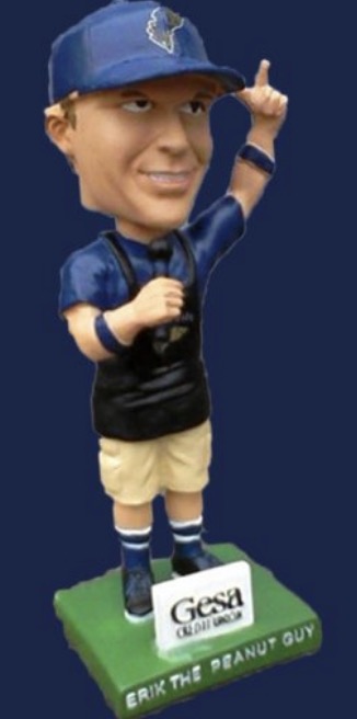 Erik the Peanut Guy bobblehead