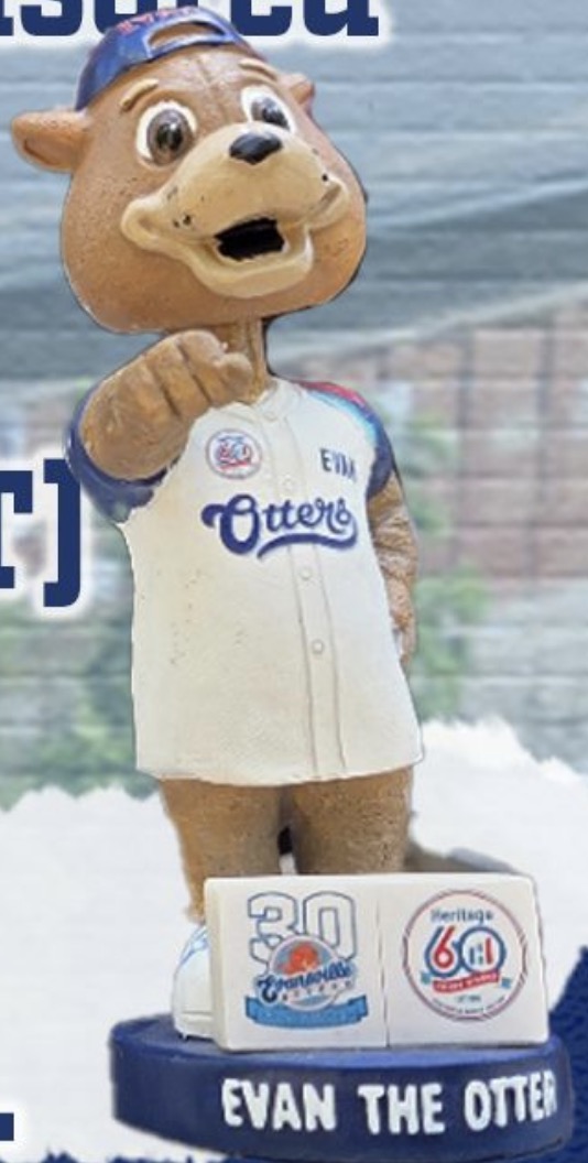 Evan the Otter bobblehead
