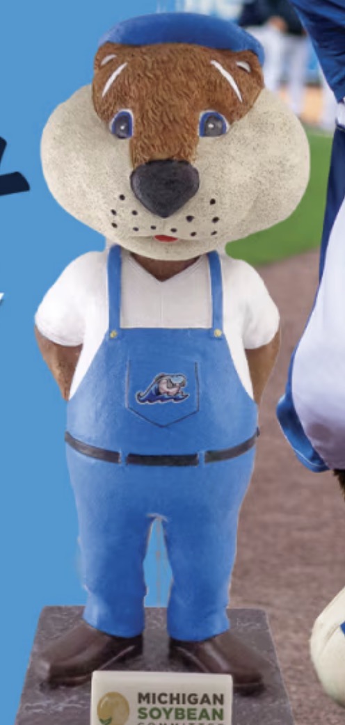 Farmer Crash bobblehead