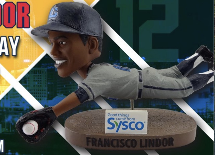 Francisco Lindor bobblehead