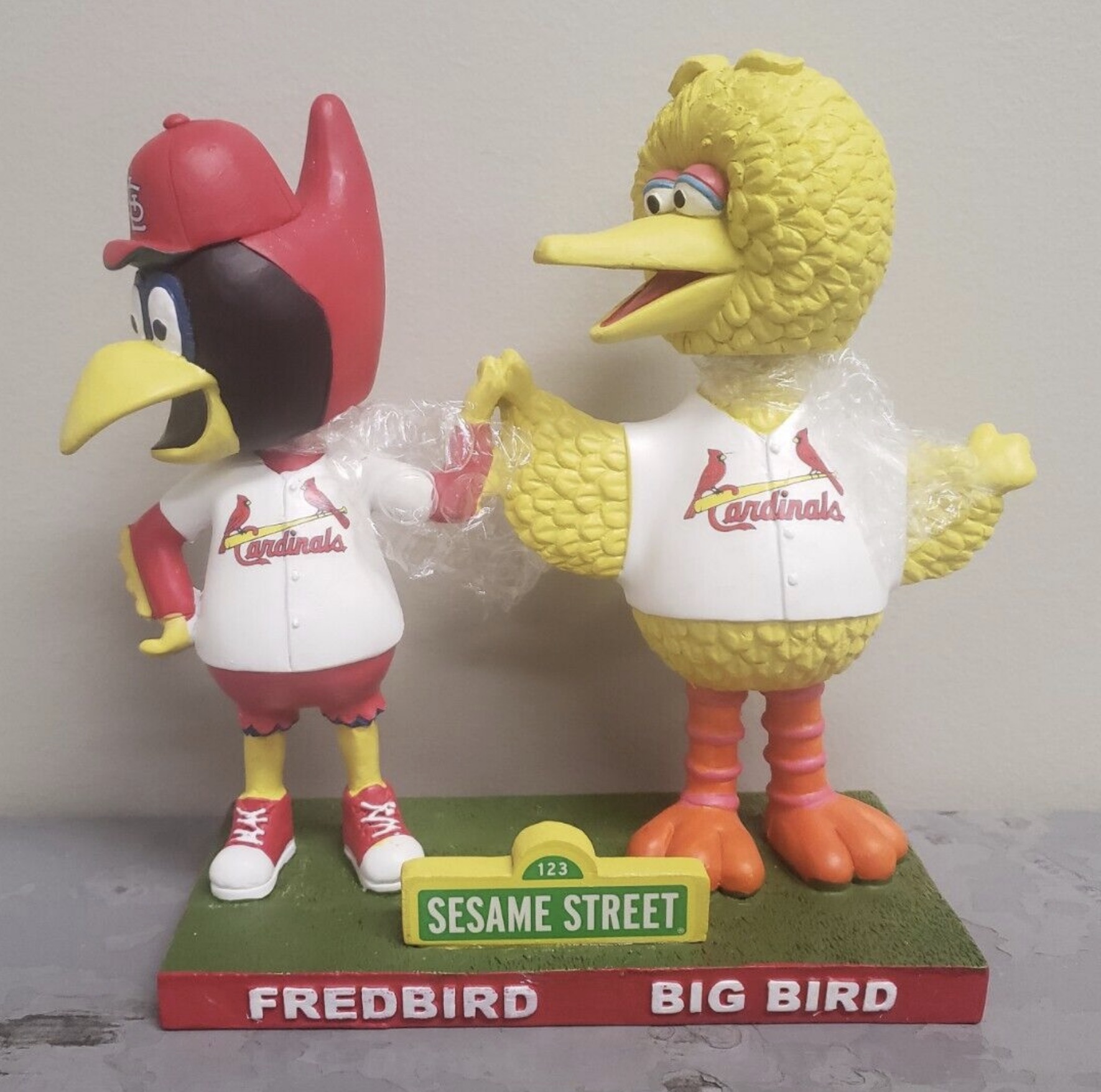 Fredbird & Big Bird bobblehead