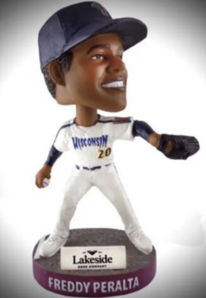 Freddy Peralta bobblehead