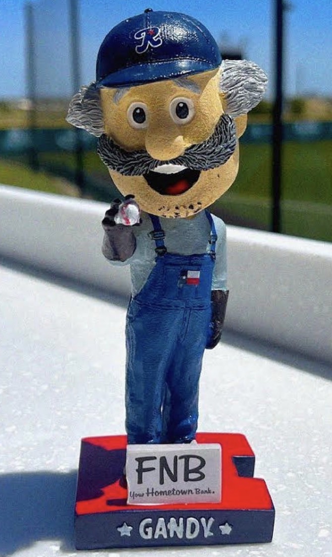 Gandy bobblehead