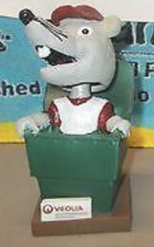 Garbage Can Rosco bobblehead