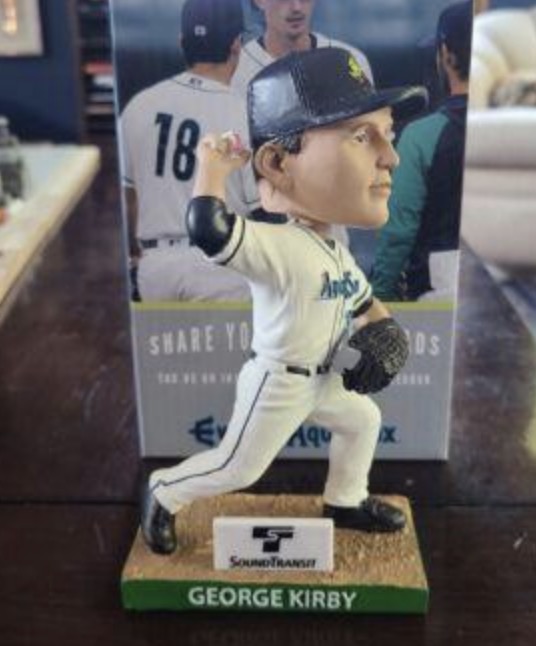 George Kirby bobblehead