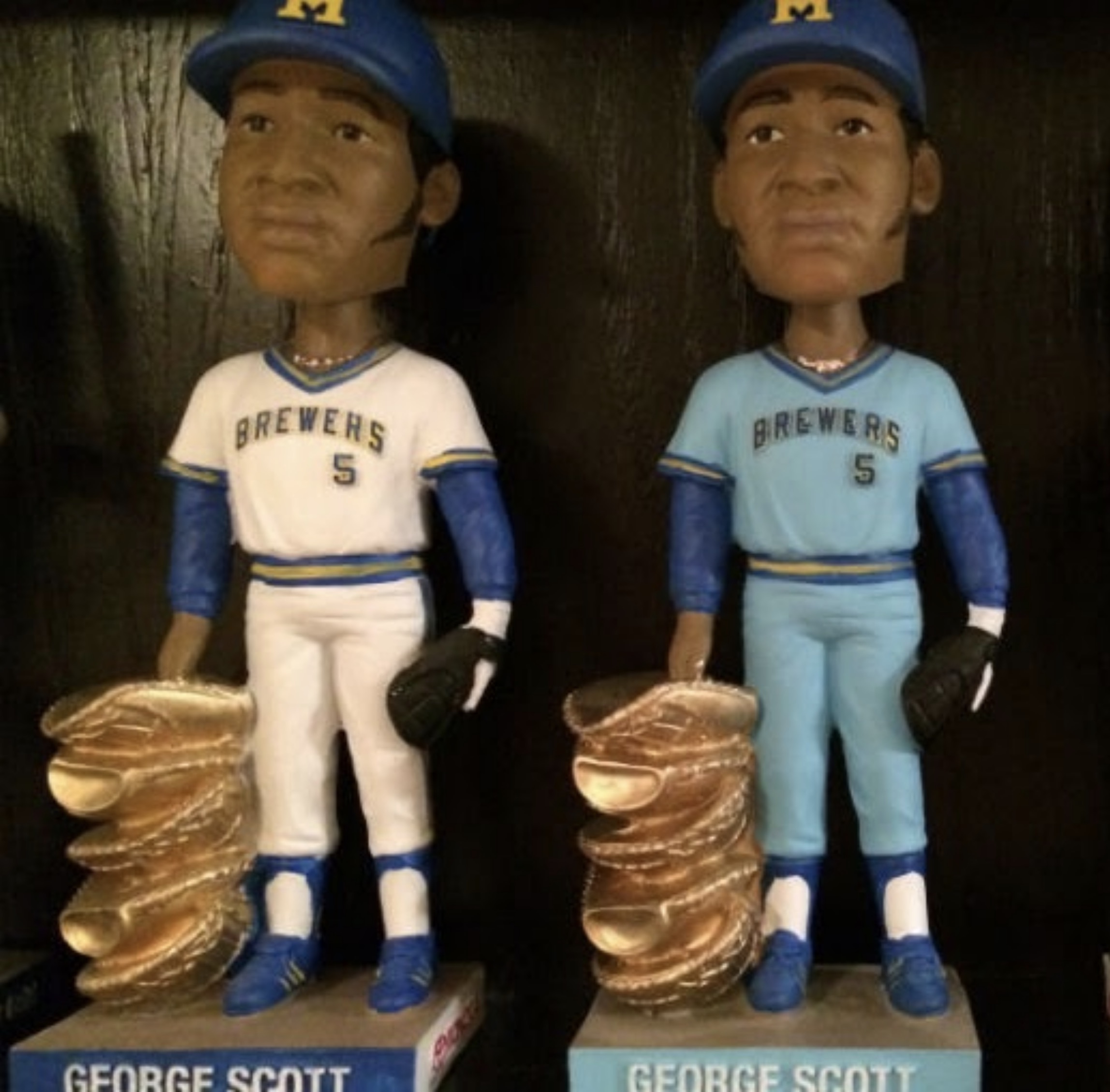 George Scott bobblehead