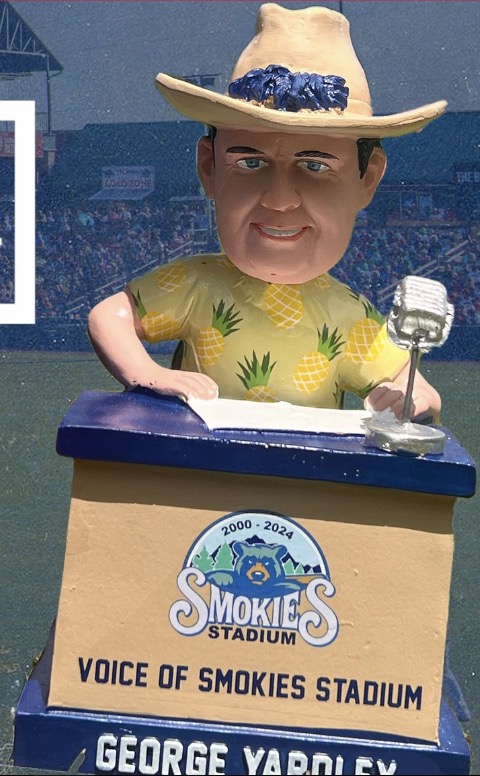 George Yardley bobblehead