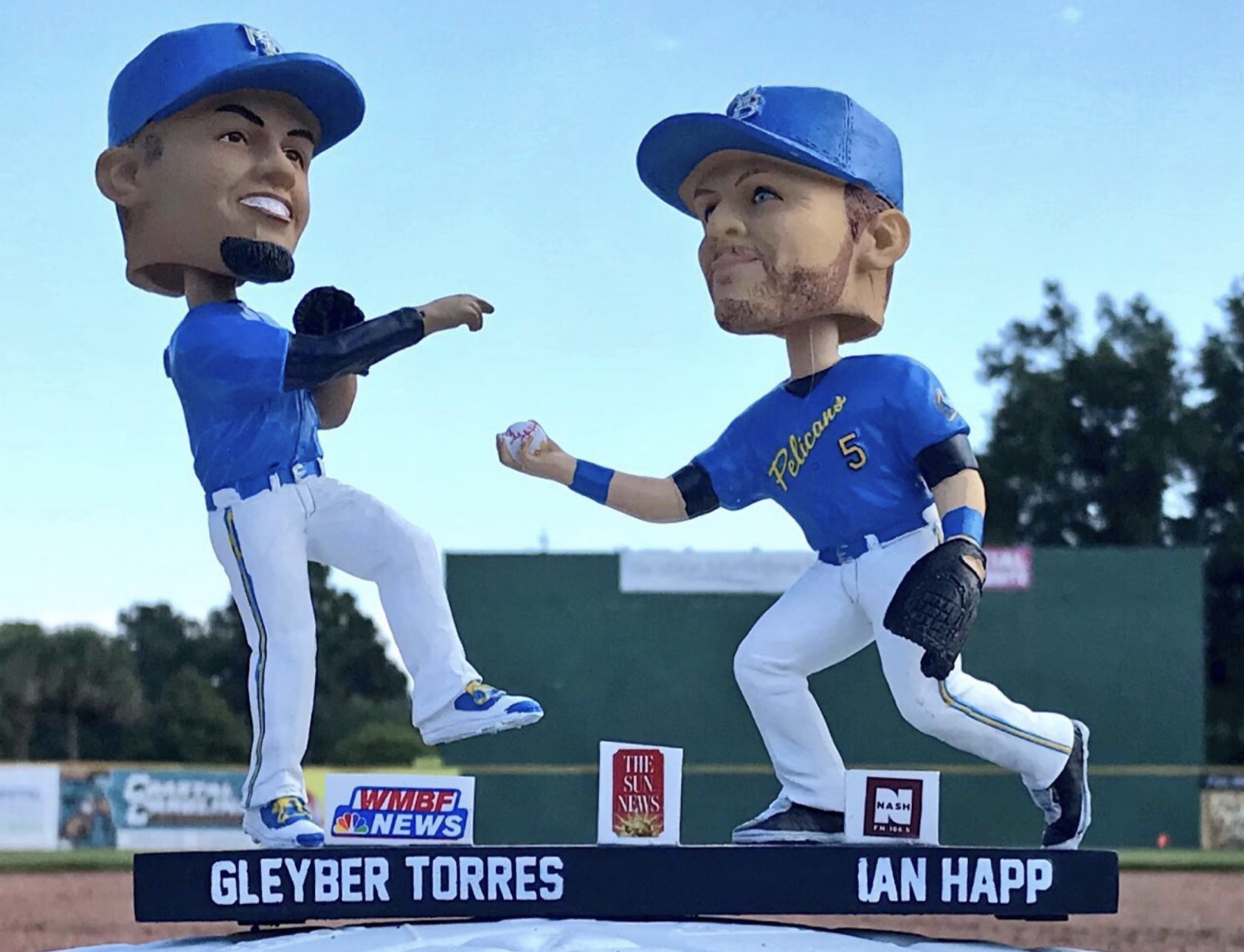 Gleyber Torres & Ian Happ bobblehead