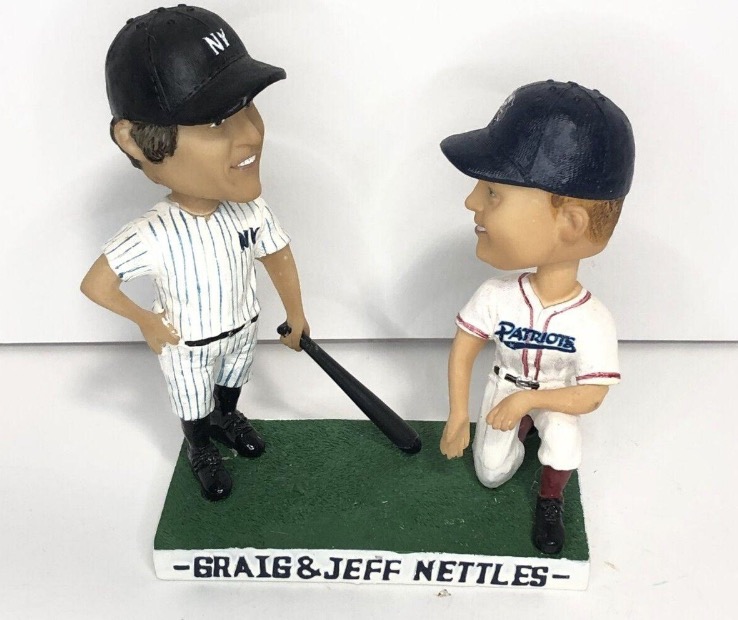 Graig & Jeff Nettles bobblehead