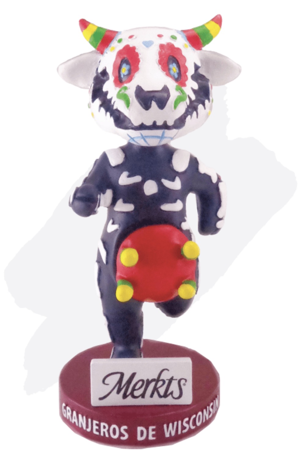 Granjeros Sugar Skull bobblehead