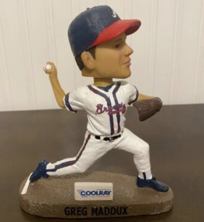 Greg Maddux bobblehead