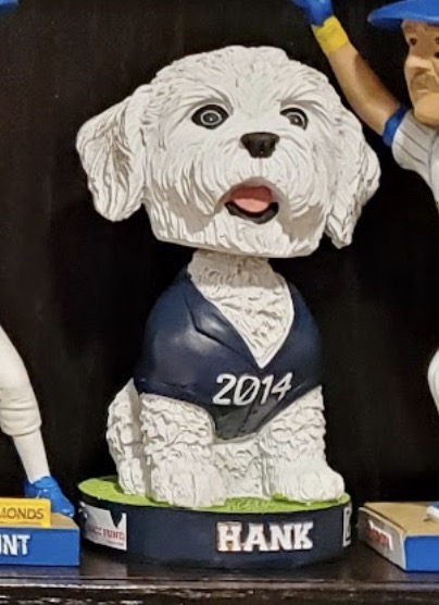 Hank the Ballpark Pup (Race) bobblehead