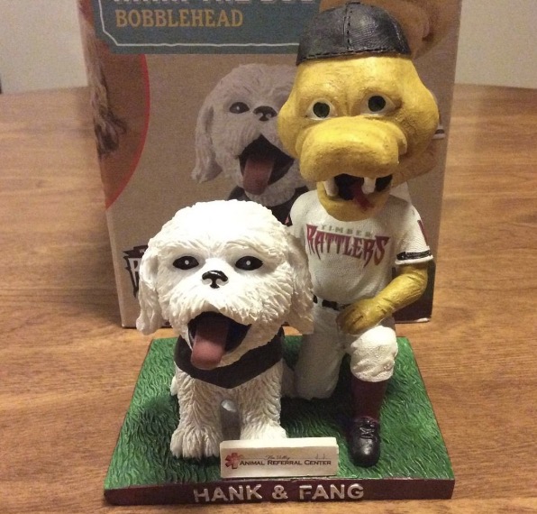 Hank the Dog & Fang bobblehead