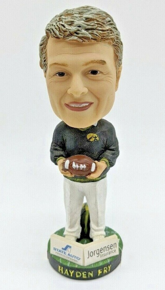 Hayden Fry bobblehead