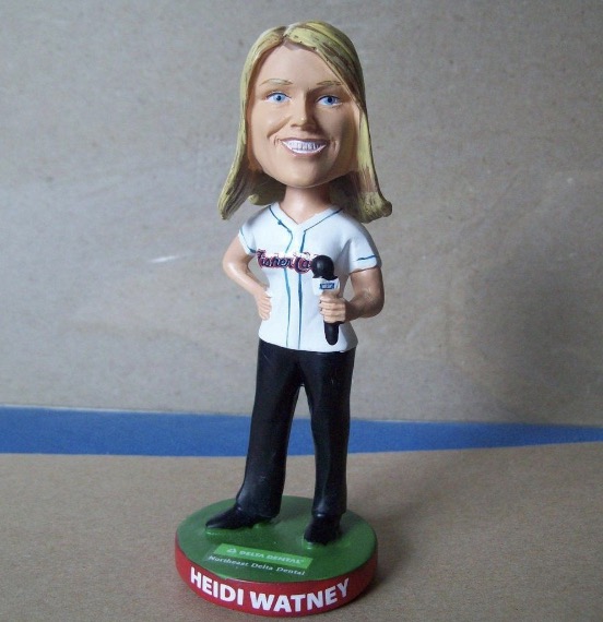 Heidi Watney bobblehead