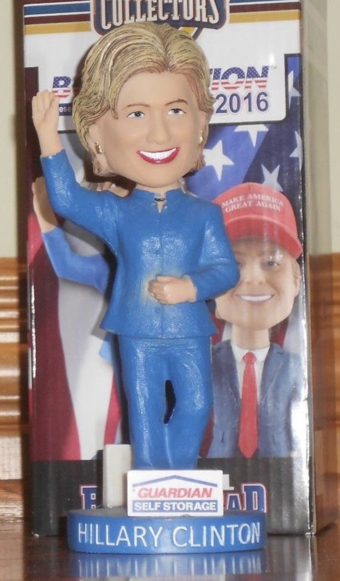 Hillary Clinton bobblehead