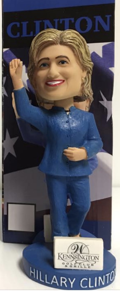 Hillary Clinton bobblehead