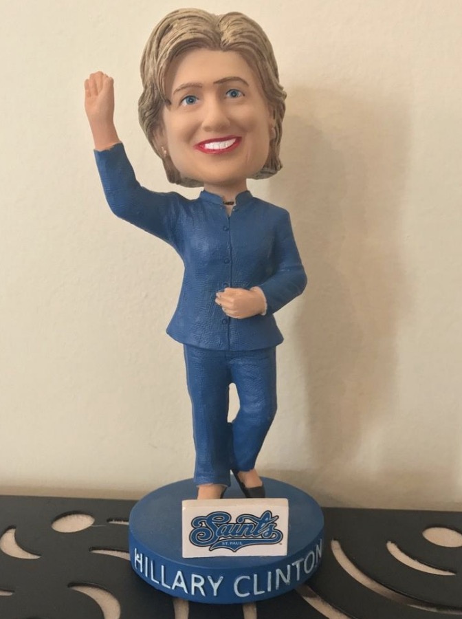 Hillary Clinton bobblehead