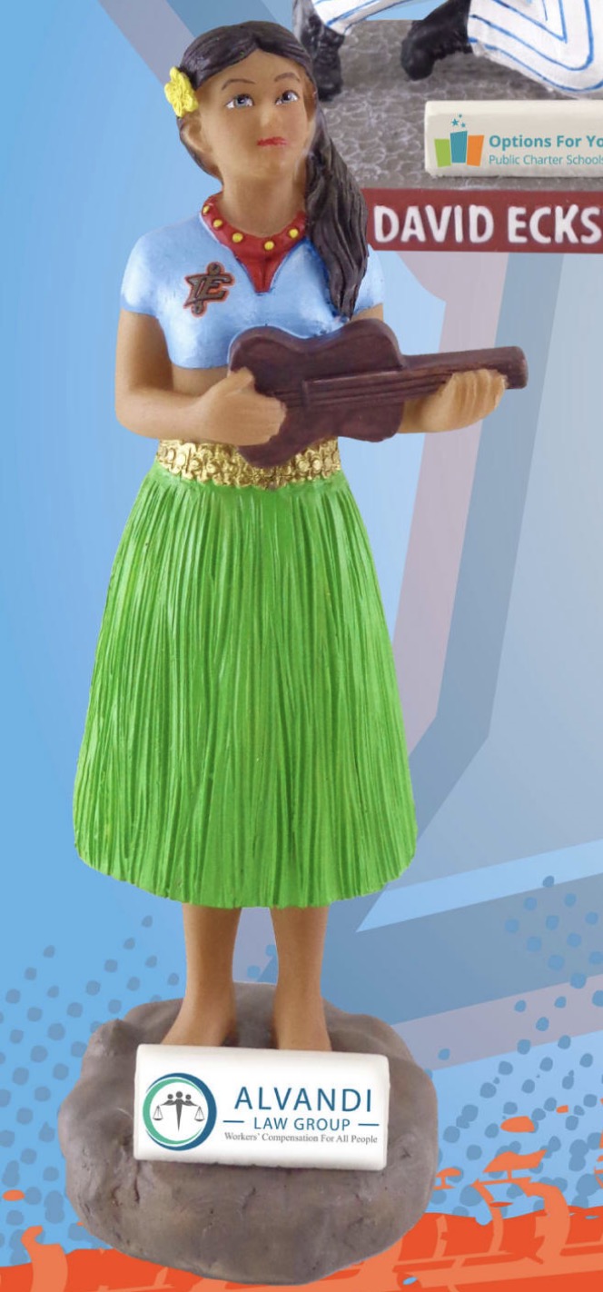 Hula bobblehead