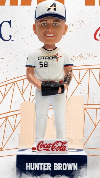 Hunter Brown bobblehead