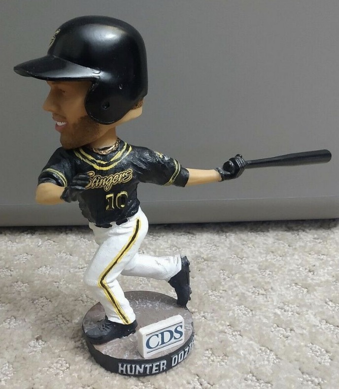 Hunter Dozier (Black) bobblehead