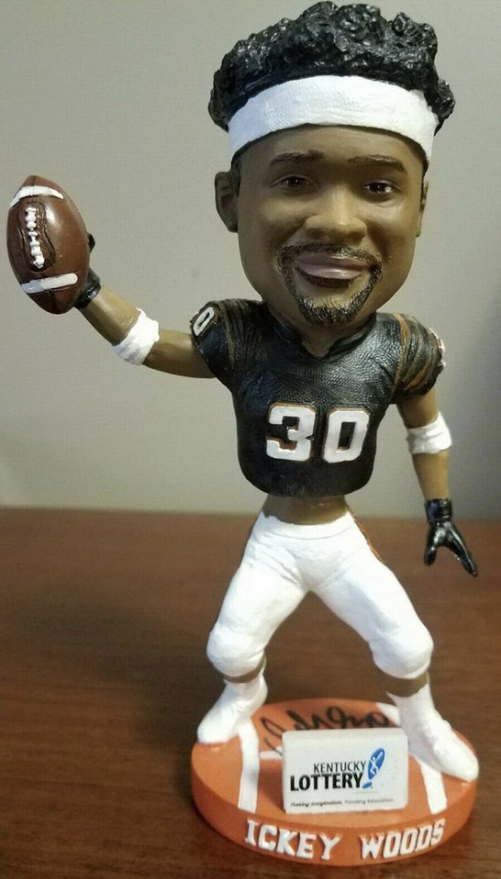 Ickey Woods bobblehead