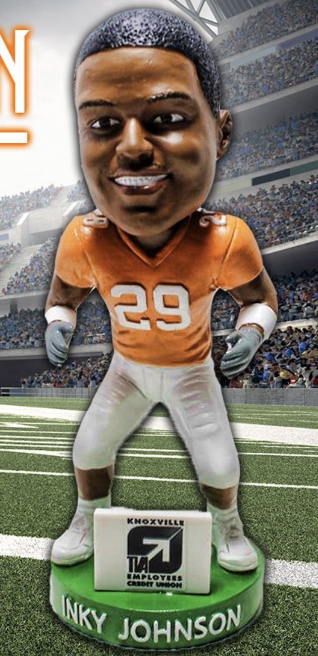 Inky Johnson bobblehead