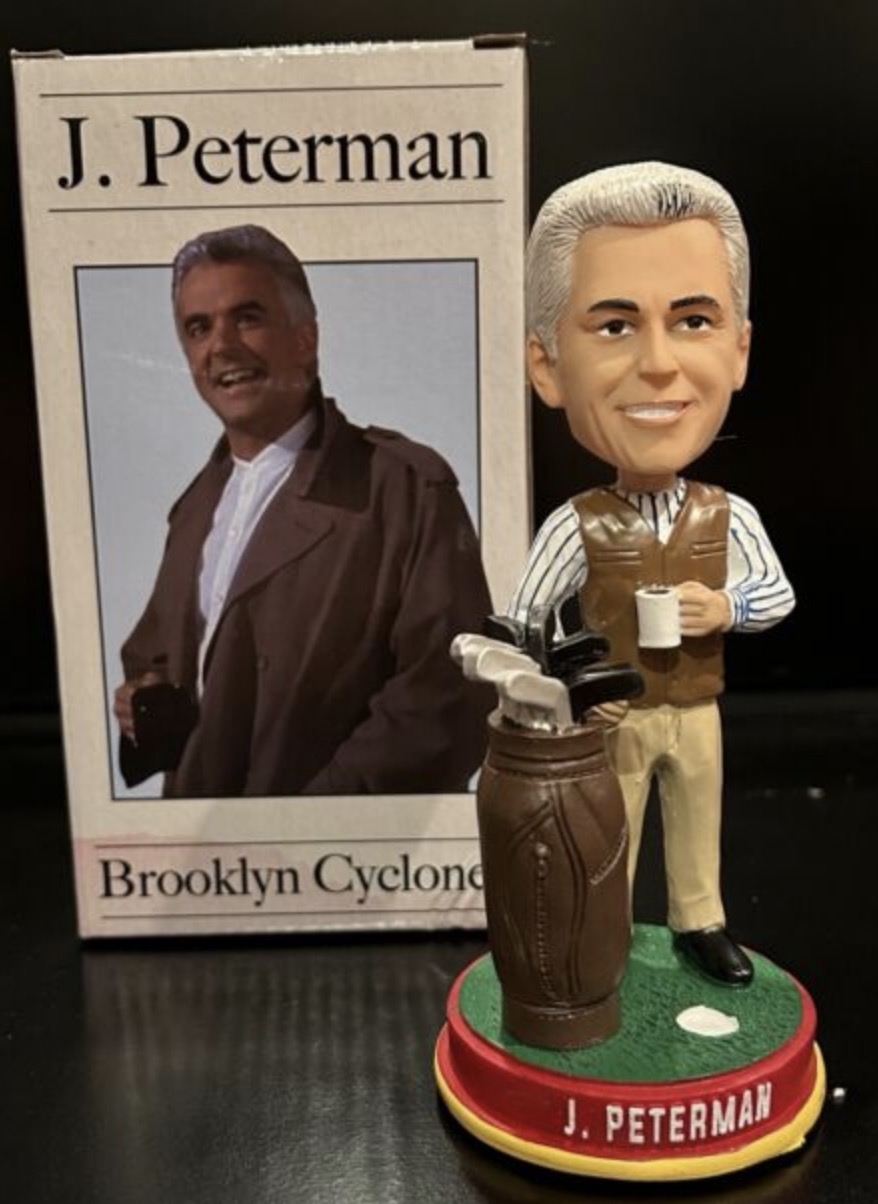 J. Peterman bobblehead