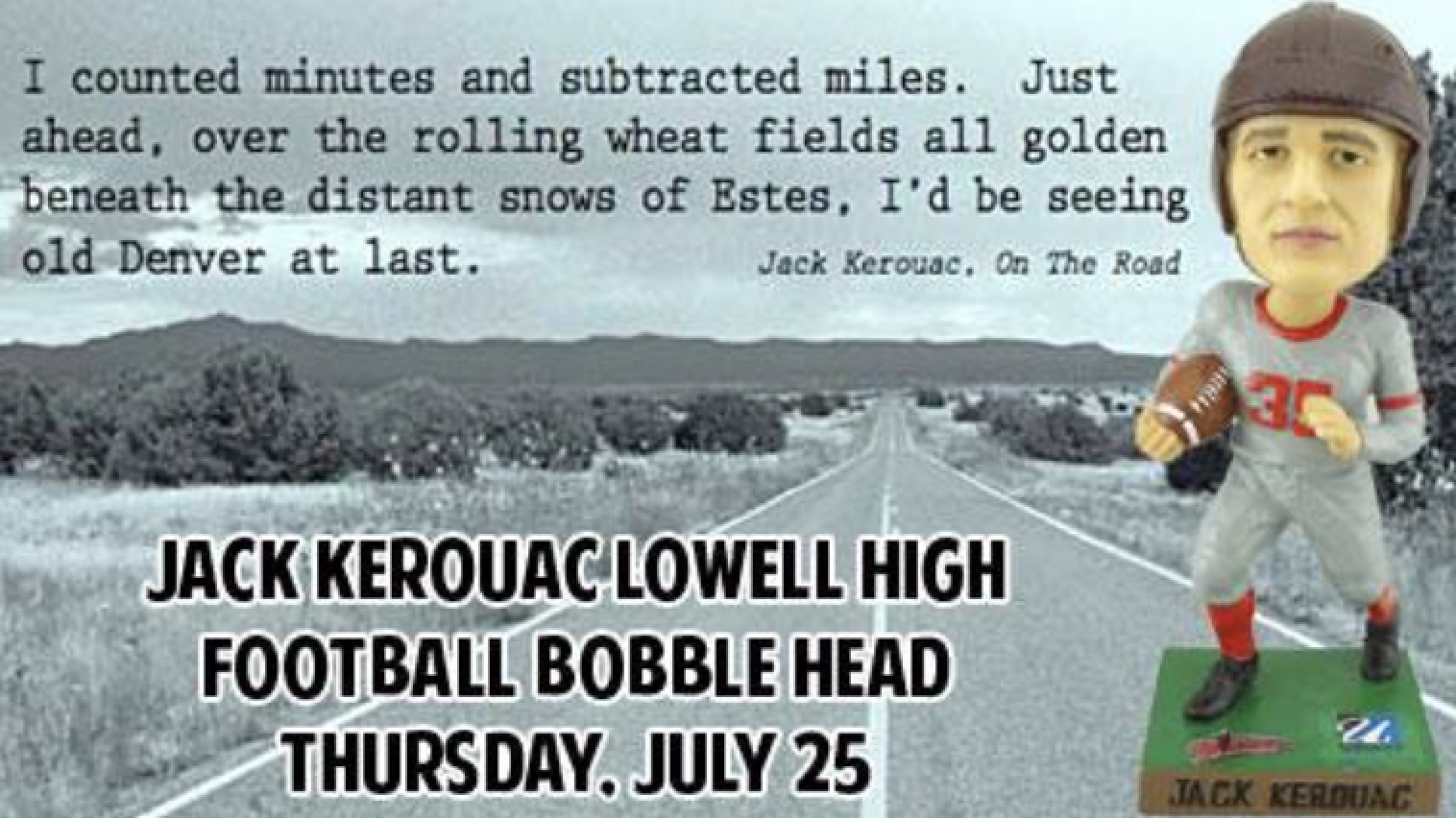 Jack Kerouac bobblehead