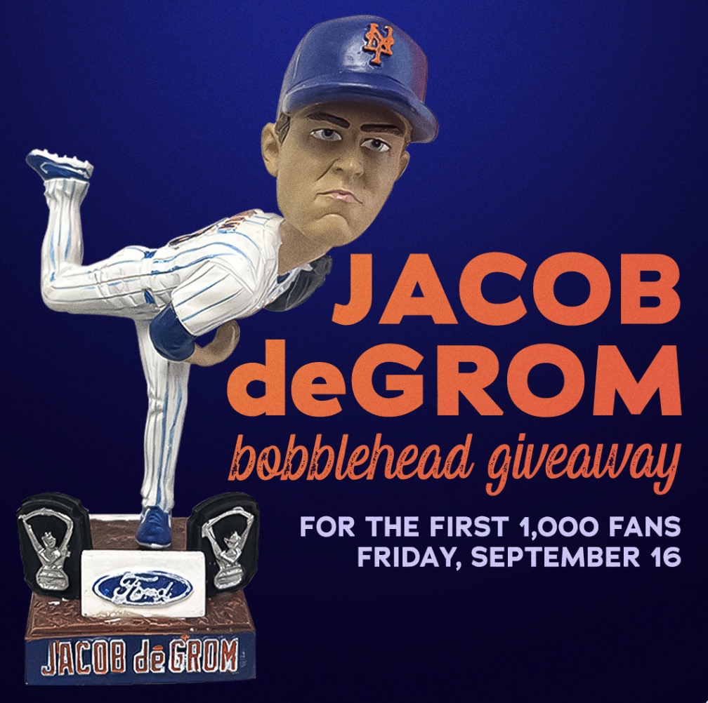 Jacob deGrom bobblehead