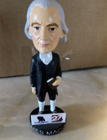 James Madison bobblehead