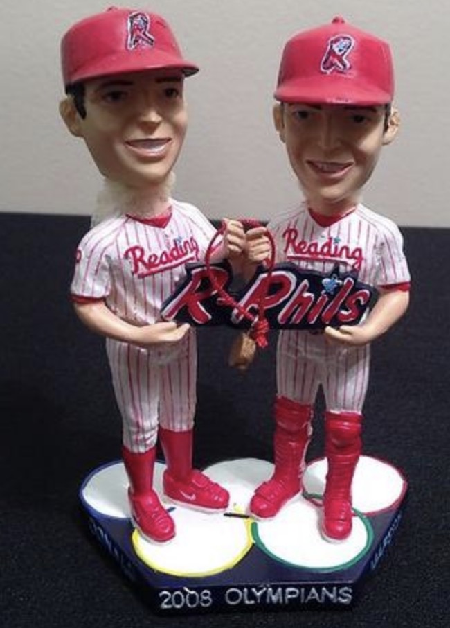 Jason Donald & Lou Marson bobblehead