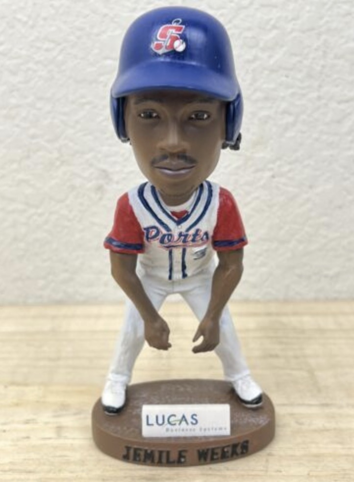 Jemile Weeks bobblehead