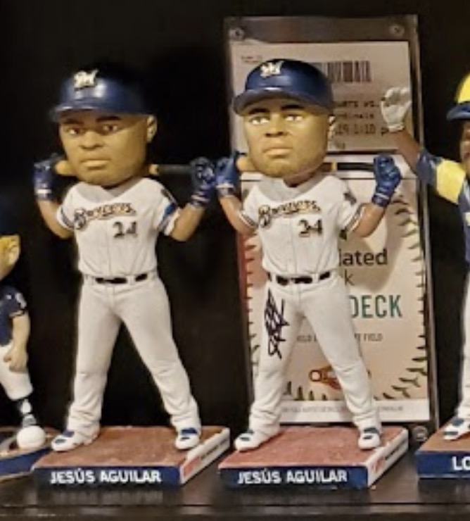 Jesus Aguilar bobblehead